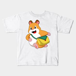 Hamster with Bag Kids T-Shirt